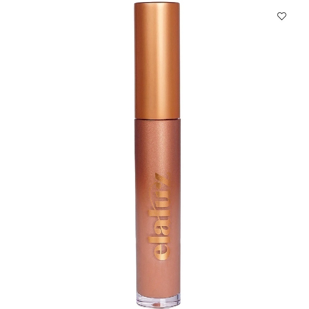 BNIB - REVOLVE x Elaluz oil-infused lip gloss Sparkly Y2K Caramelo Nude color